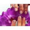 Blau glitzer